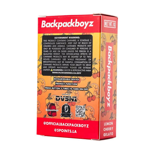 Backpack Boyz 1G (Mochila) | Pluma de Wax